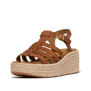Sandalias de cuña estilo pescador mujer FitFlop Platfforms image-1