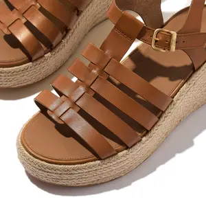 Sandalias de cuña estilo pescador mujer FitFlop Platfforms image-4