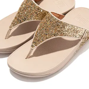 Tongs com Paetês Mulher FitFlop Lulu image-3