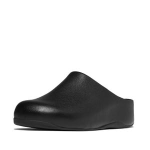 Women's leather clogs FitFlop Shuv image-1
