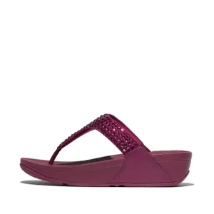 Chanclas de dedo para mujer FitFlop Lulu Maxi-Crystal image-1