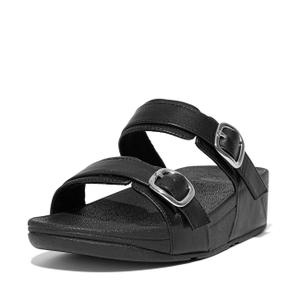 Wedge mules for women FitFlop Lulu image-1