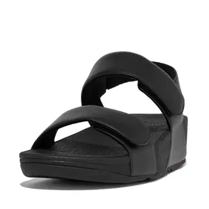 Verstellbare Ledersandalen mit Rückriemen, Damen FitFlop Lulu image-1