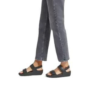 Verstellbare Ledersandalen mit Rückriemen, Damen FitFlop Lulu image-2