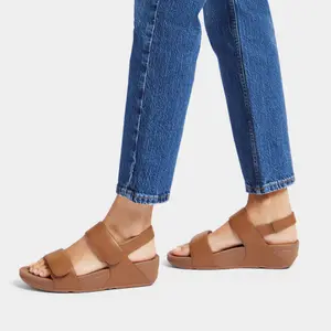 Verstellbare Ledersandalen mit Rückriemen, Damen FitFlop Lulu image-1