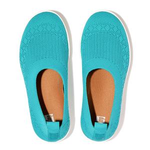 Ballerinor för kvinnor FitFlop Uberknit Slip-On image-3