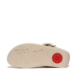 Tongs compensées femme FitFlop Lulu Crystal image-1