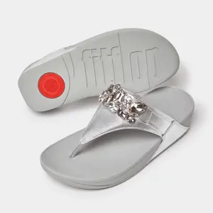 Sandálias de salto feminino FitFlop Lulu Jewel-Deluxe image-6