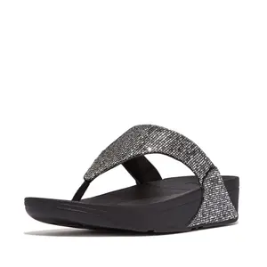 Sandali da donna FitFlop Lulu Toe Post - Glitterball image-1