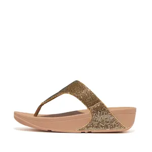 Sandali da donna FitFlop Lulu Toe Post - Glitterball image-0