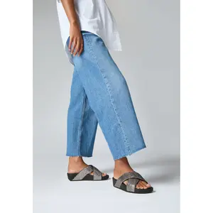 Women's sandals FitFlop Lulu Cross Slide - Glitterball image-2