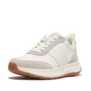 Women's Trainers FitFlop F-Mode Flow Nylon & Suede Mix image-1