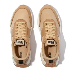 Women's nylon and suede sneakers FitFlop F-Mode Flow image-1