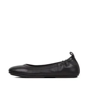 Leather Ballet flats woman FitFlop Allegro image-1