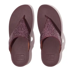 Sandalias de mujer con purpurina FitFlop Lulu PU image-6
