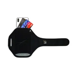 Fascia da braccio flessibile forte plus con finestra per smartphone di grandi dimensioni Fitletic