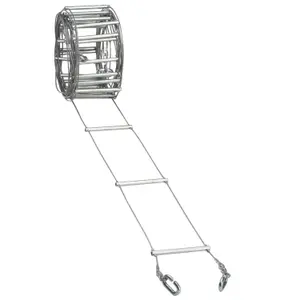 Edelstahl-Galvanisierte Schmale Leiter Fixe