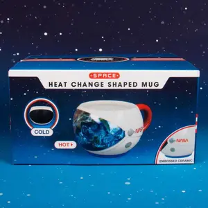 Kubek z efektem termicznym Fizz Creations Nasa Sapce image-1