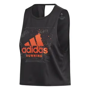 Camiseta de mujer adidas Fast Graphics Crop image-1