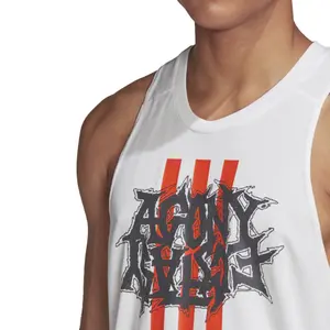 Camiseta de tirantes adidas Fast Graphics Singlet image-6