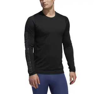T-shirt ml adidas Alphaskin Graphic image-3