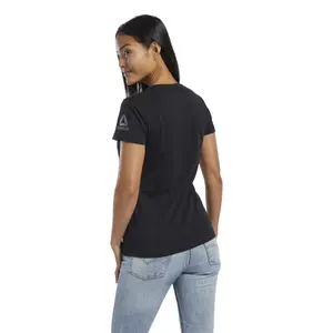 T-shirt femme Reebok UFC FG Logo image-3