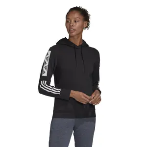 Damen-Kapuzenpulli adidas Bold Block Pullover image-2
