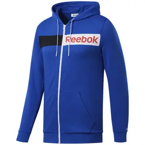 Kapuzenpulli mit Reißverschluss Reebok Ess Linear Logo image-0