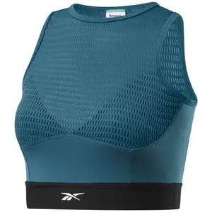Women's crop top Reebok Perforated image-0