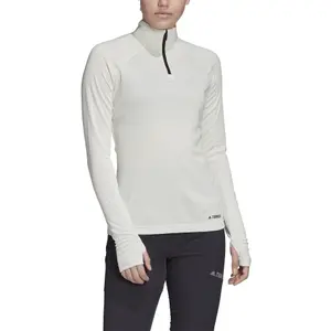 Damen-Sweatshirt mit halbem Reißverschluss adidas Terrex TraceRocker image-1