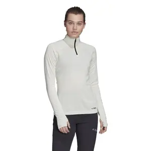 Damen-Sweatshirt mit halbem Reißverschluss adidas Terrex TraceRocker image-2