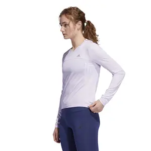 Camiseta ml mujer adidas Own the Run image-4