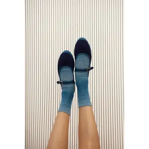 Linen Ballerinas Women Flabelus Mary Jane image-4