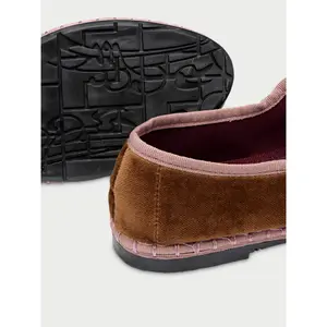 Women's velvet Ballet flats Flabelus Mary Jane image-2