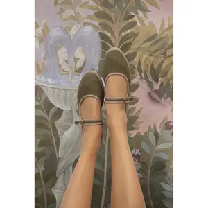 Linen Ballerinas Women Flabelus Mary Jane image-3