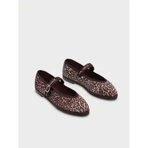 Leopard Print Ballerinas Women Flabelus image-1