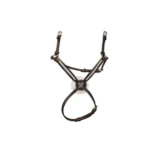 Gekruiste paardenneusband Flags&Cup Mechelen image-0