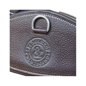 Sangle anatomique cuir grainé Flags&Cup image-2