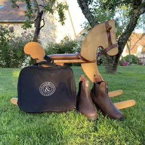 Botas de equitação elásticas Flags&Cup Badia image-2