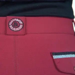 Calças de equitação de menina Flags&Cup Varena image-2