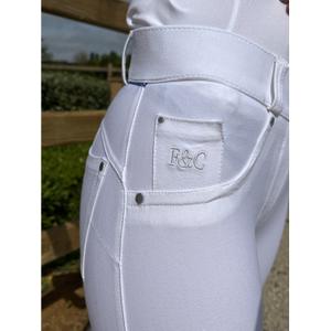 Women's mid grip riding pants Flags&Cup Maria image-2