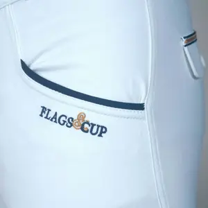 Show jumping riding pants Flags&Cup Bassano image-1