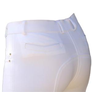 Women's mid grip riding pants Flags&Cup Pampelone image-3