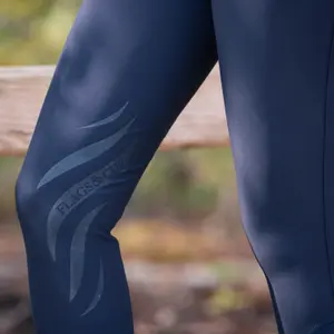 Women's mid grip riding pants Flags&Cup Oleron image-3