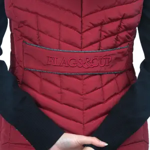 Casaco sem mangas para mulheres Flags&Cup Kiana image-3