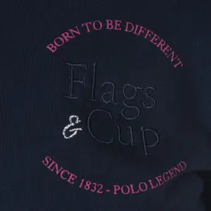 Γυναικείο φούτερ ιππασίας με κουκούλα Flags&Cup Obera image-2