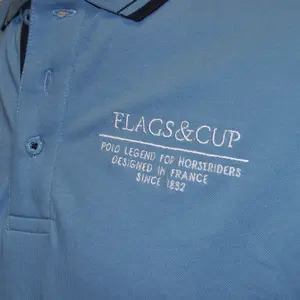 Koszulka polo do jazdy konnej Flags&Cup Capto image-1