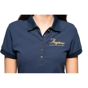 Camisa de pólo de equitação de menina Flags&Cup Rosalia image-2