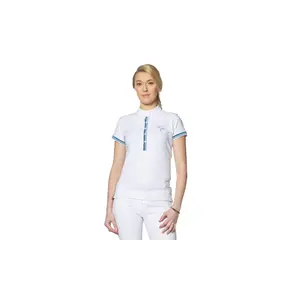 Polo équitation femme Flags&Cup Copacabana image-0