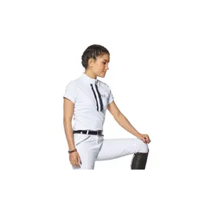 Polo équitation femme Flags&Cup Cacimba image-0